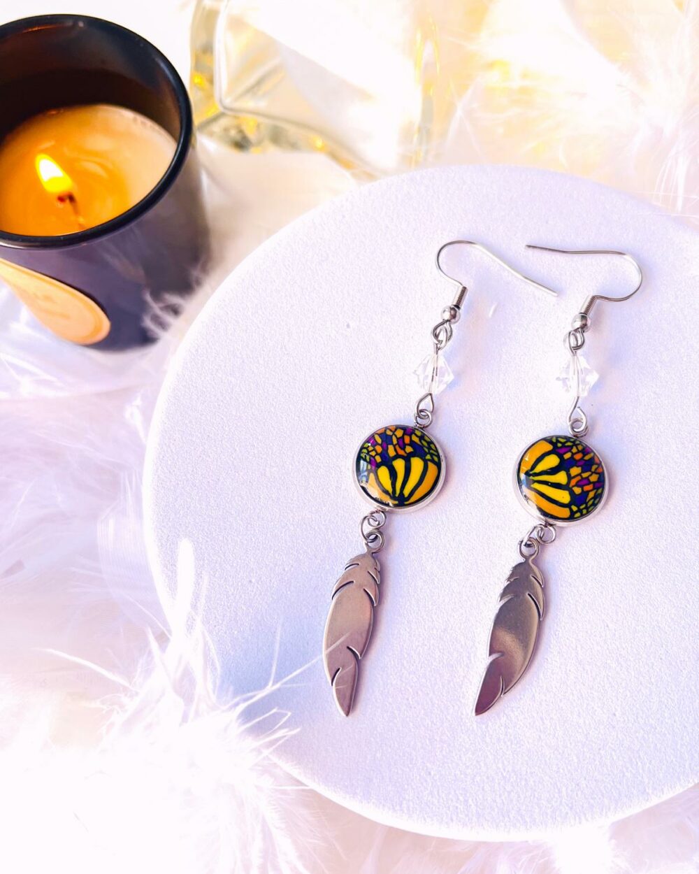 Boucles d'oreilles Murmure de Créativité