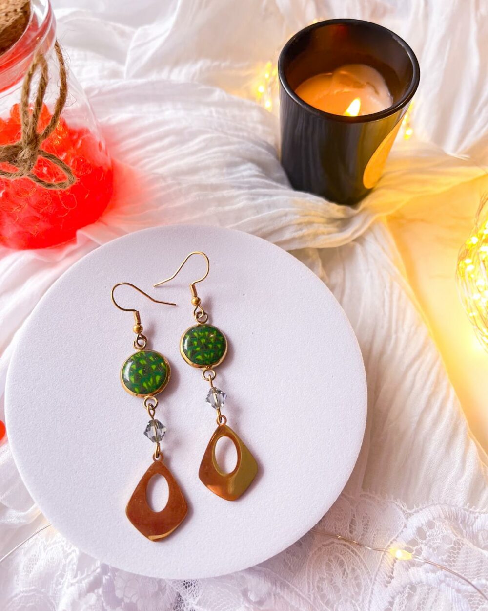 Boucles d'oreilles Secret du Brasier