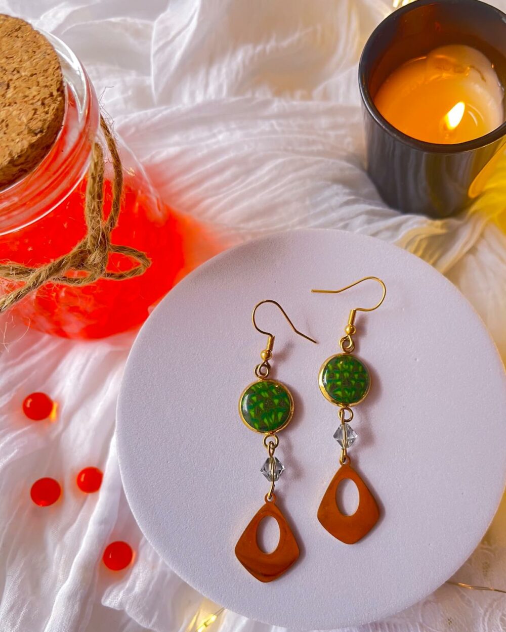 Boucles d'oreilles Secret du Brasier – Image 3