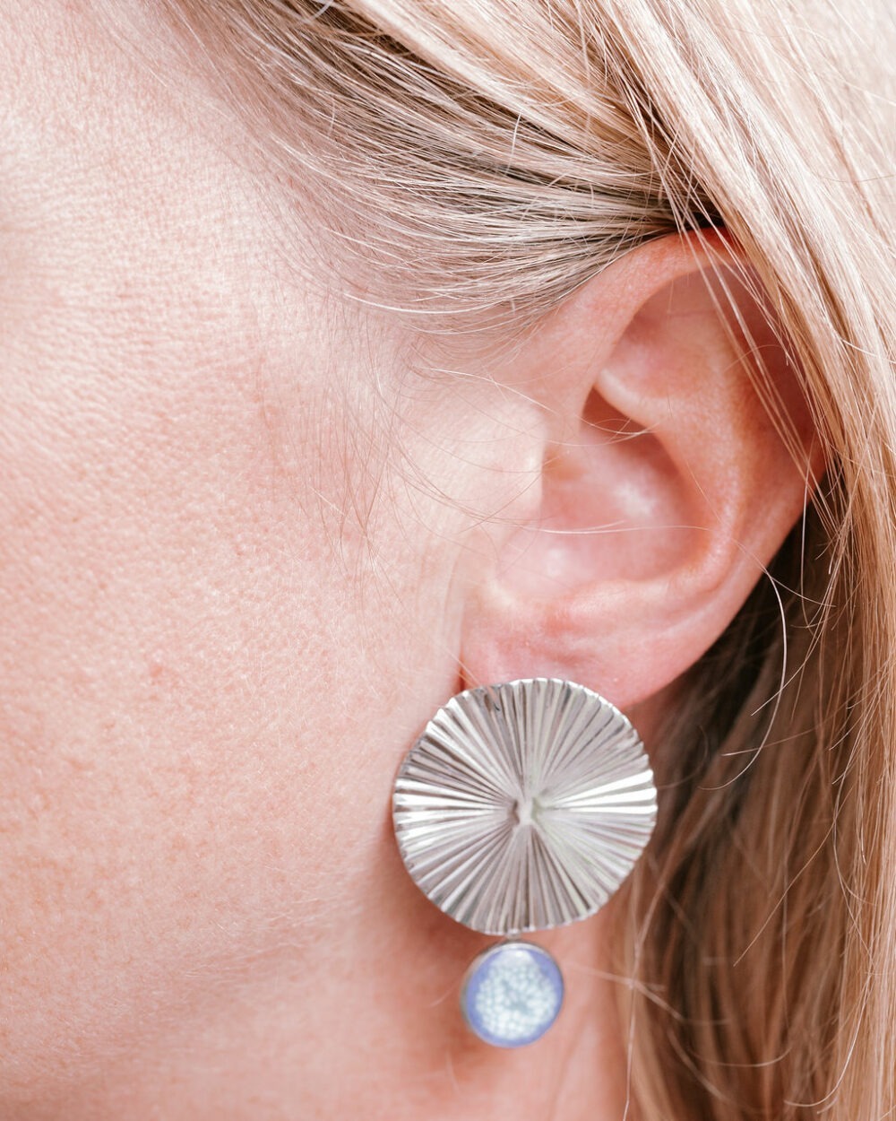 Boucles d'oreilles Écume de Lune – Image 4
