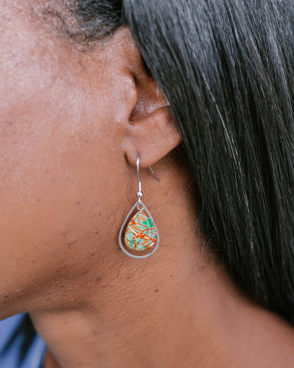 Boucles d'oreilles Paradis Tropical – Image 2