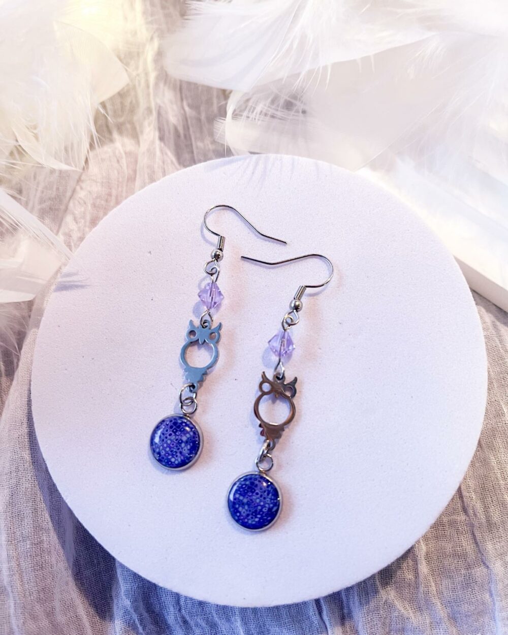Boucles d'oreilles Oracle de la Nuit