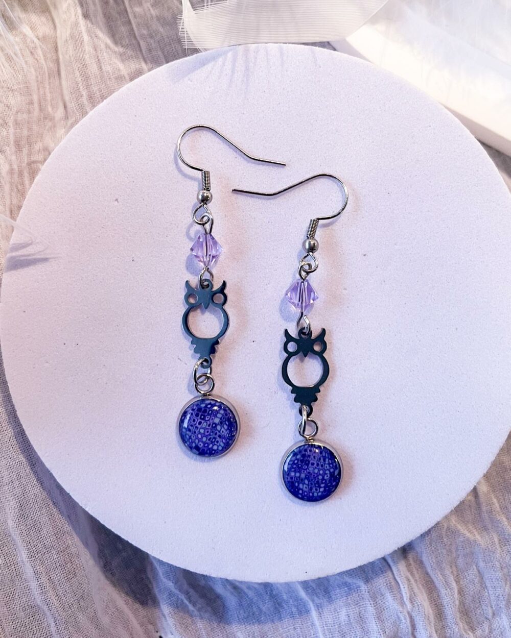 Boucles d'oreilles Oracle de la Nuit – Image 3