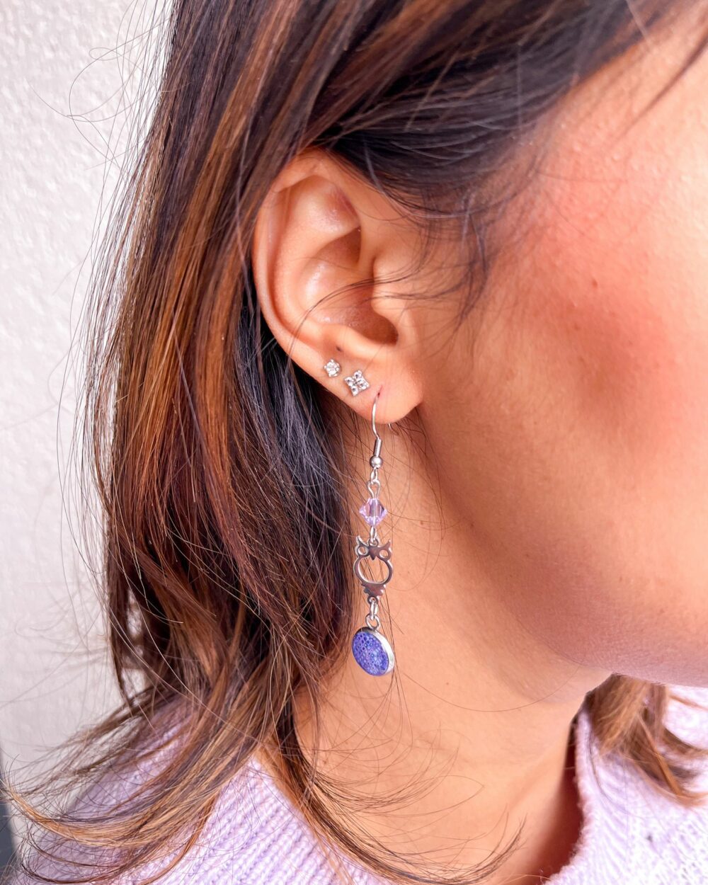 Boucles d'oreilles Oracle de la Nuit – Image 2
