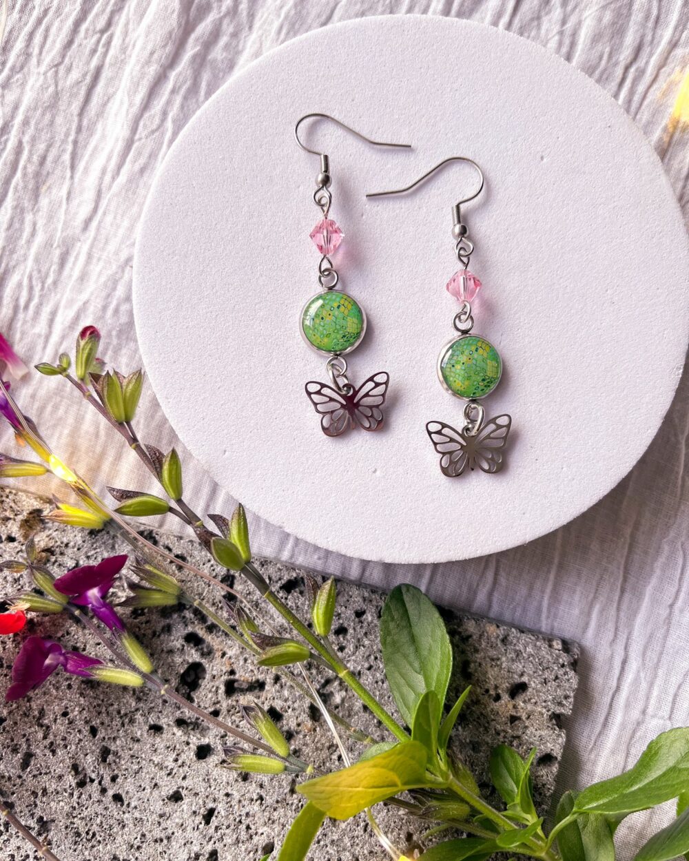 Boucles d'oreilles Danse Aérienne