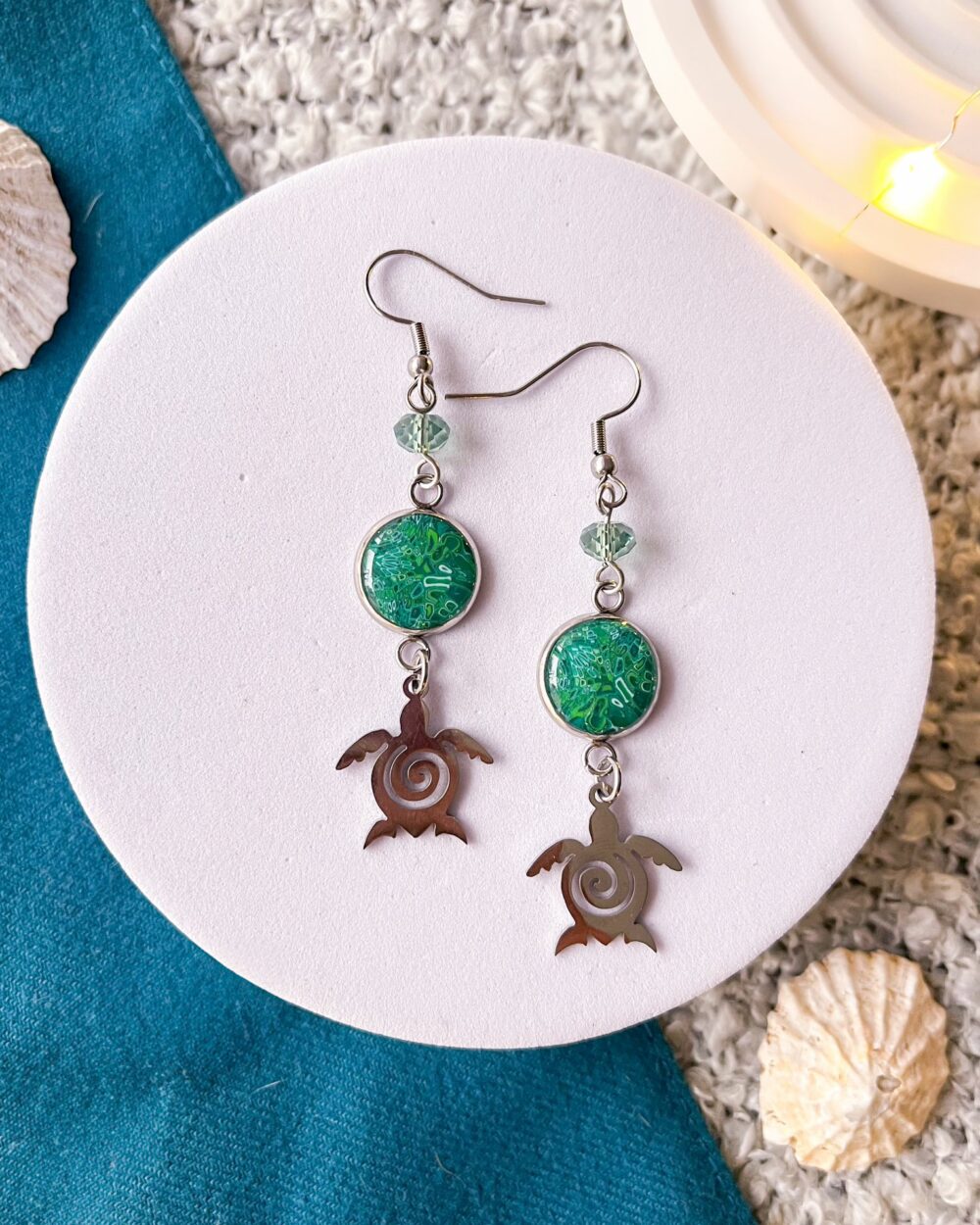 Boucles d'oreilles Voyage Éternel