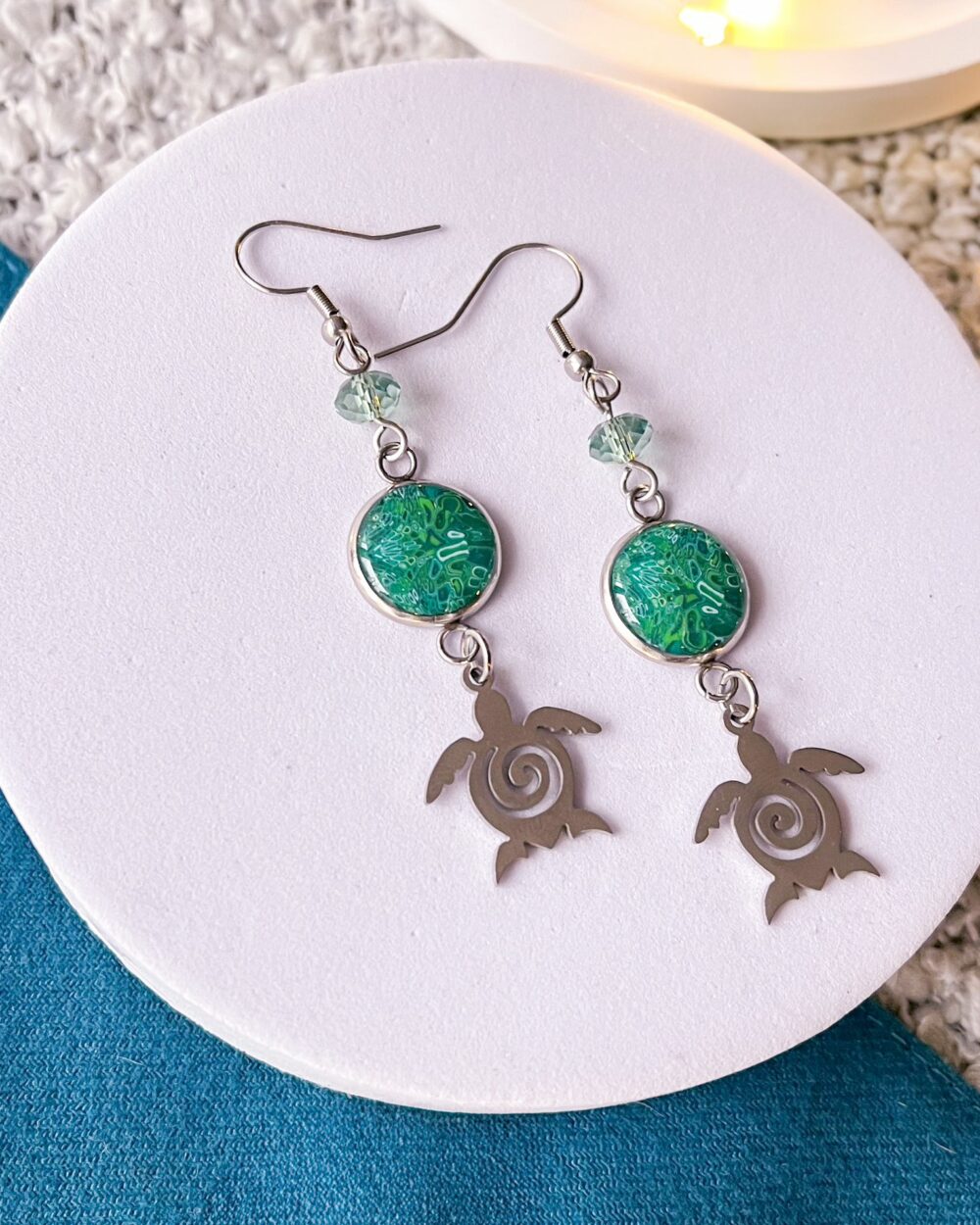 Boucles d'oreilles Voyage Éternel – Image 2