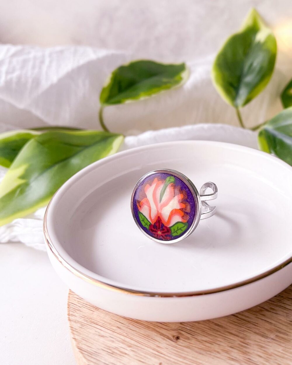 Bague Fleur de Sérénité