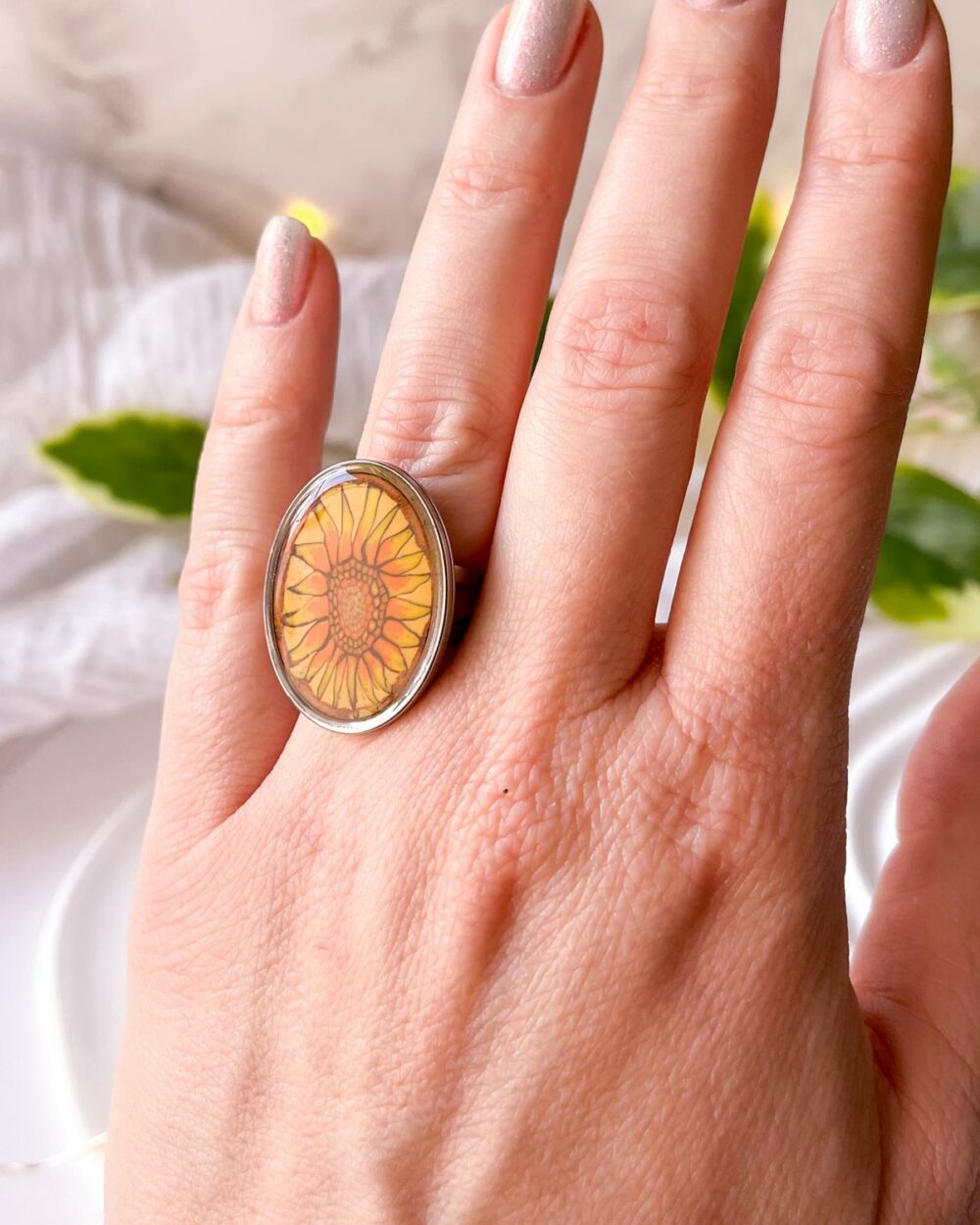 Bague Éclat du Tournesol – Image 2