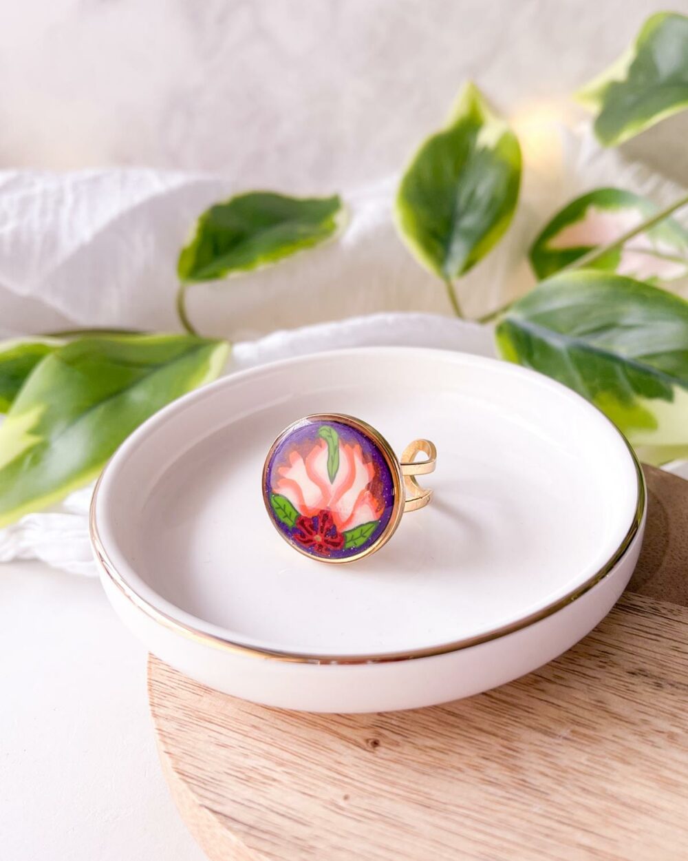 Bague Éveil Floral