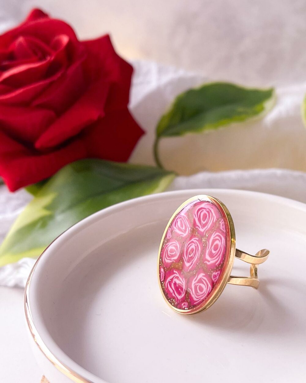 Bague Éclat de Rose – Image 3