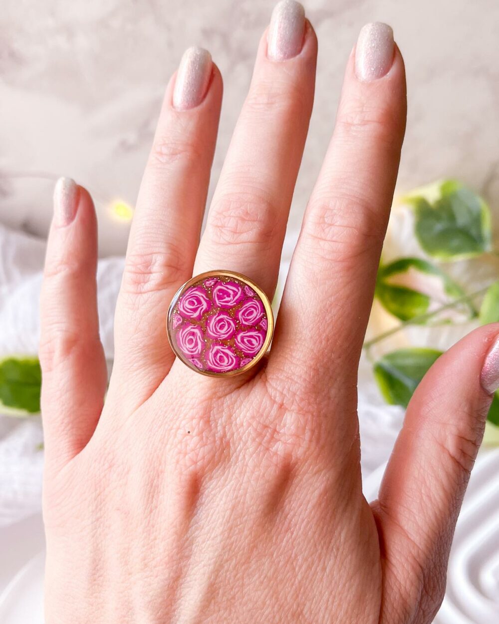 Bague Rose Éternelle – Image 2