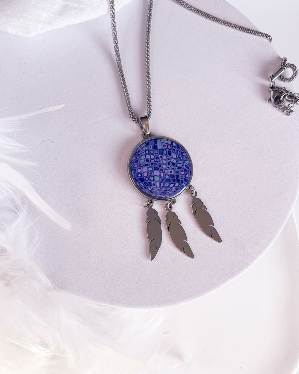 Collier Plume de Sagesse