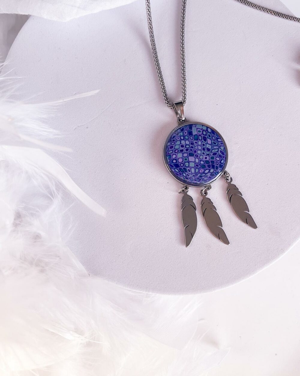 Collier Plume de Sagesse – Image 4