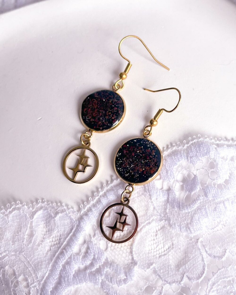 Boucles d'oreilles Racine de Feu – Image 2