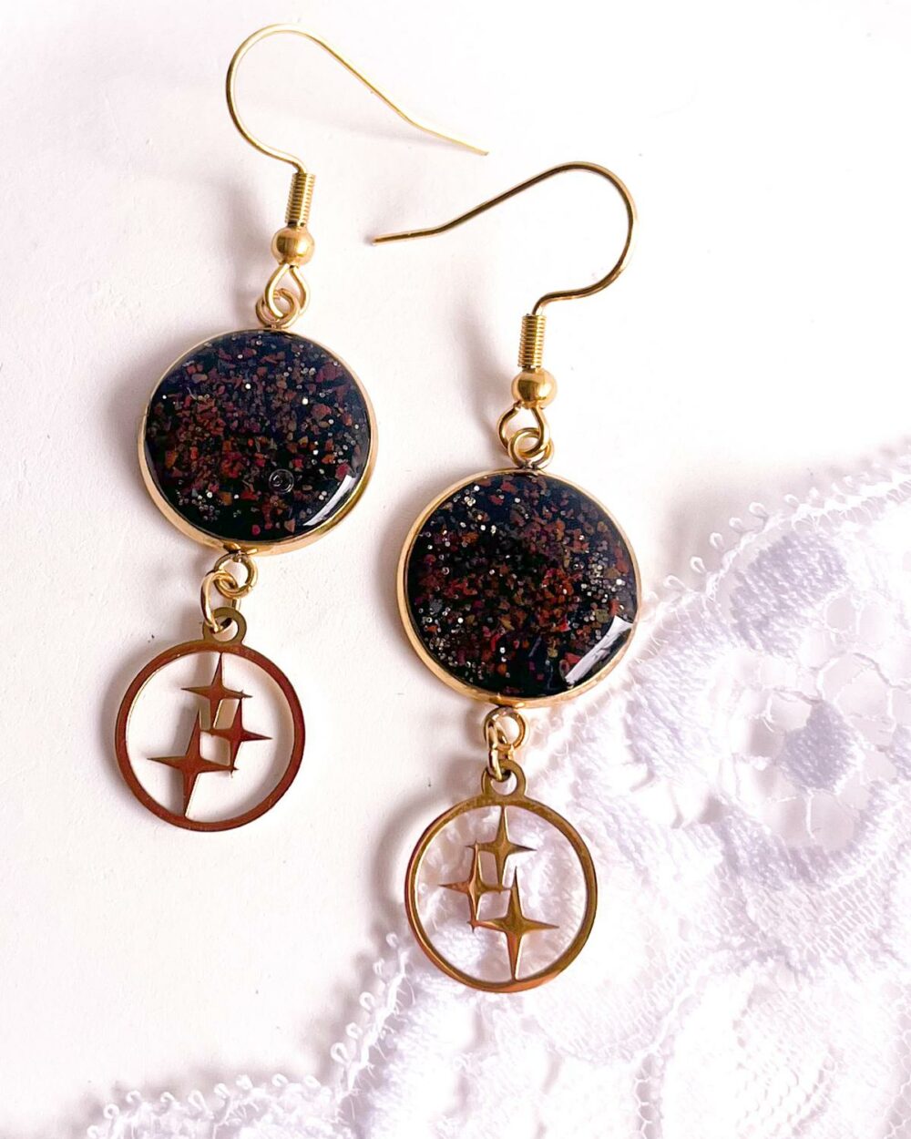 Boucles d'oreilles Racine de Feu – Image 3